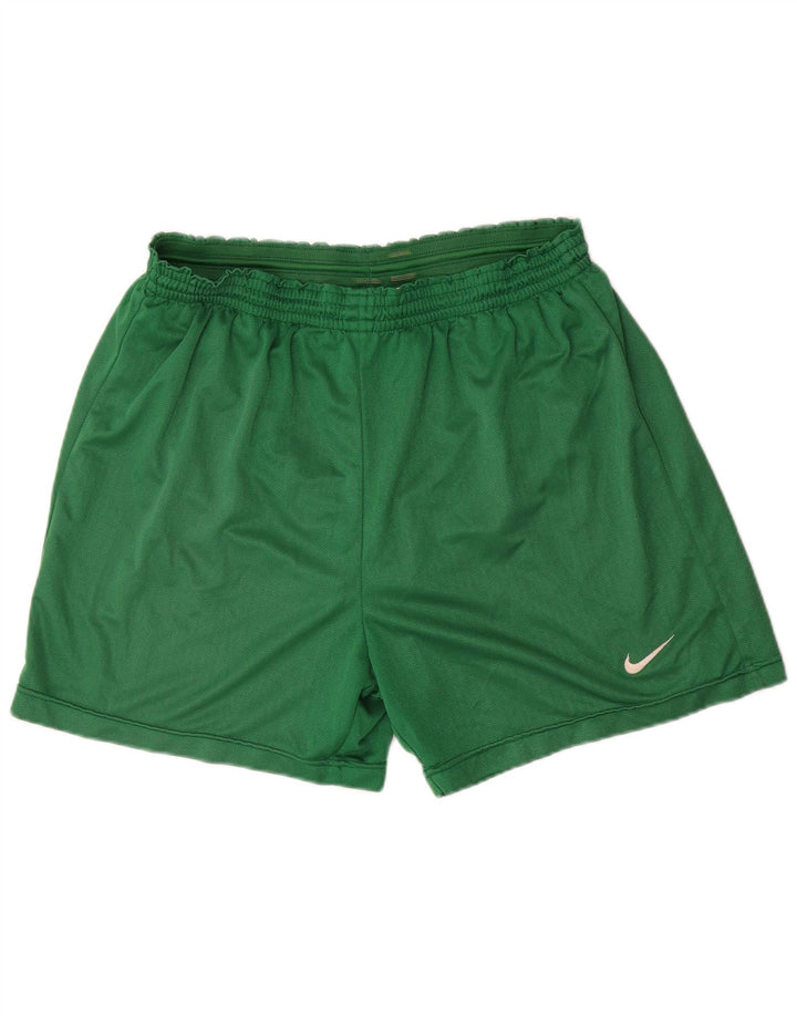 Męskie spodenki sportowe Nike XL, zielony, poliester w jodełkę