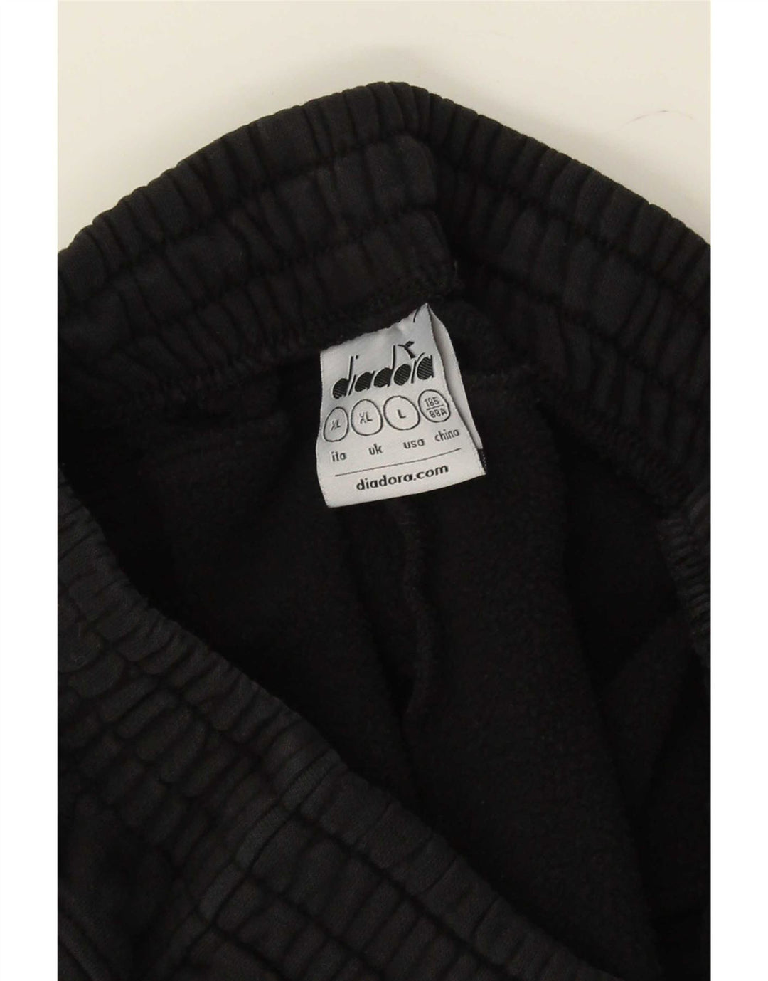 Męskie spodnie dresowe Diadora Joggers XL czarne