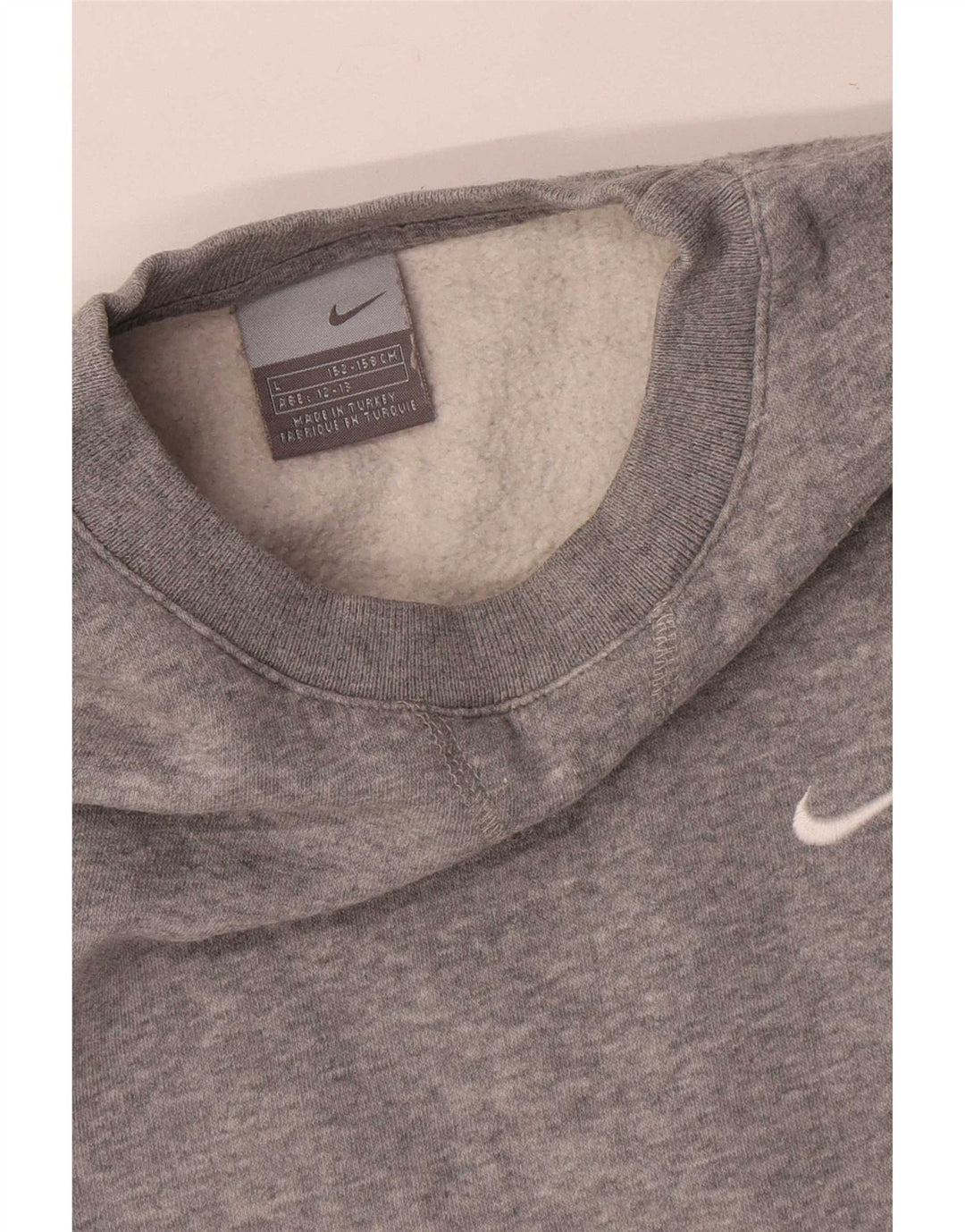Bluza chłopięca Nike w wieku 12-13 lat, duża, szara, nakrapiana bawełna