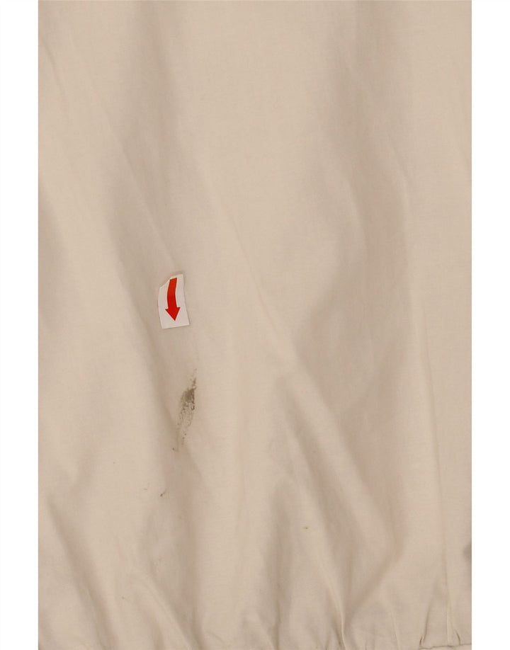 Damska kurtka bomberka oversize NINO UK 20 2XL beżowa bawełniana