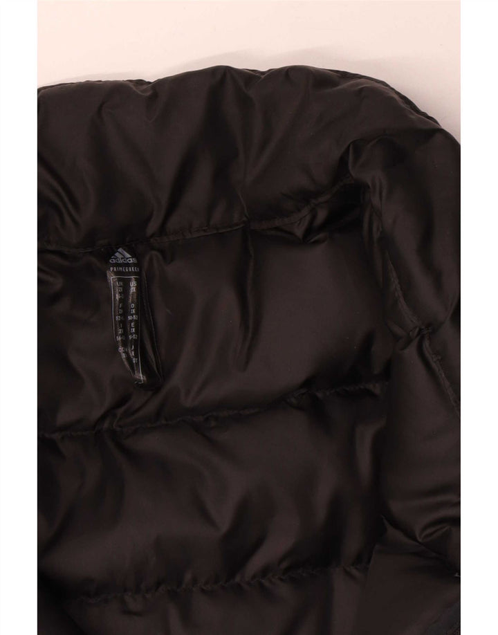 Damska ocieplana kurtka Adidas UK 24/26 2XL Czarny poliester