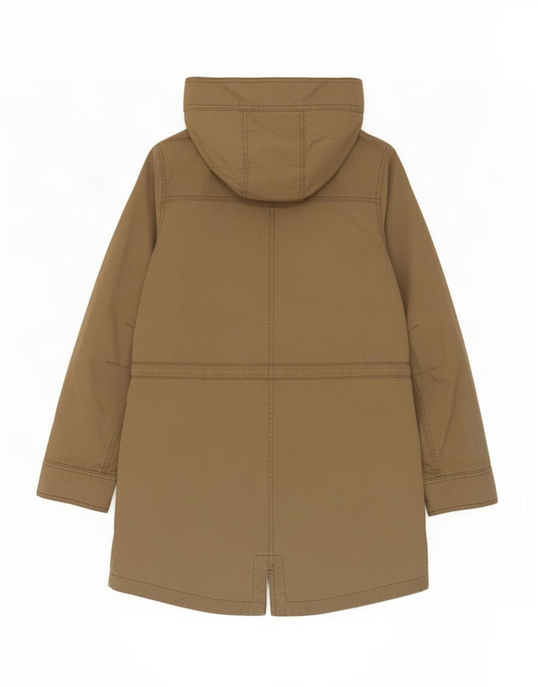 Damska kurtka parka z kapturem Roxy UK 14, średnia bawełna khaki