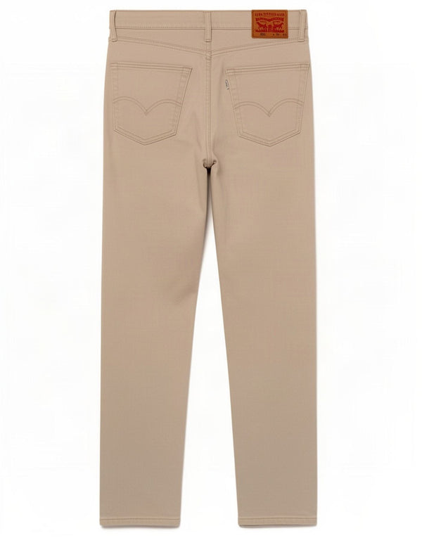 Męskie jeansy Levi's 502 Tapered W32 L34 Beżowa bawełna