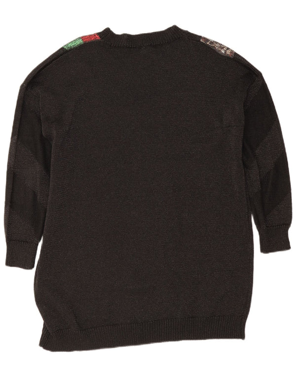 Tu Clothing Damska sukienka sweterkowa z długim rękawem UK 18 XL w kolorze czarnym
