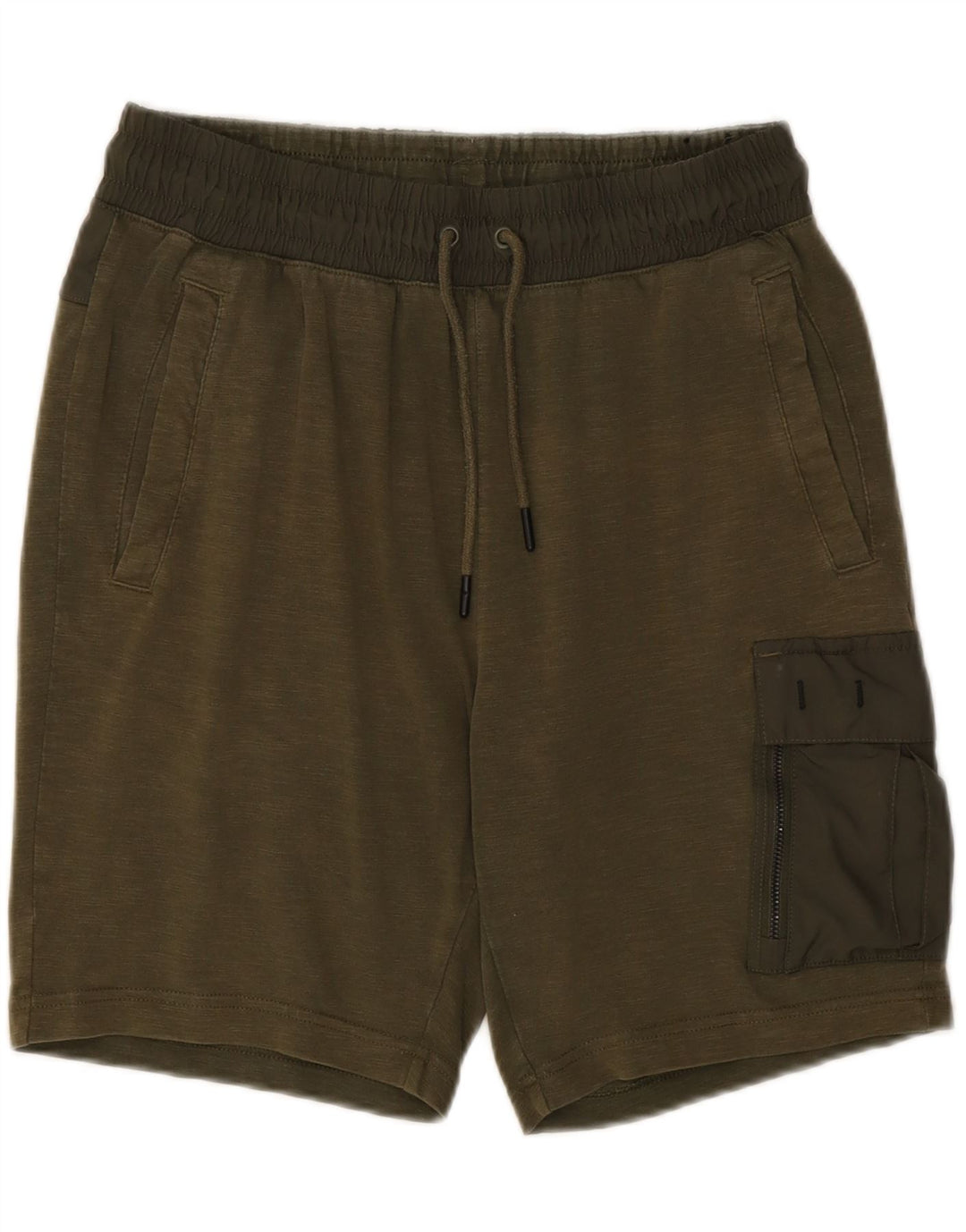 NIKE Mens Sport Shorts Medium  Khaki Cotton Vintage Nike and Second-Hand Nike from Messina Hembry 