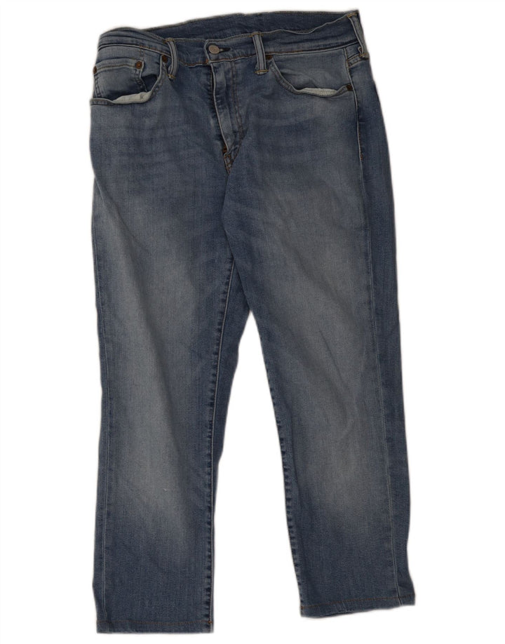 Męskie jeansy Levi's 511 Cropped W33 L25 Niebieskie bawełniane