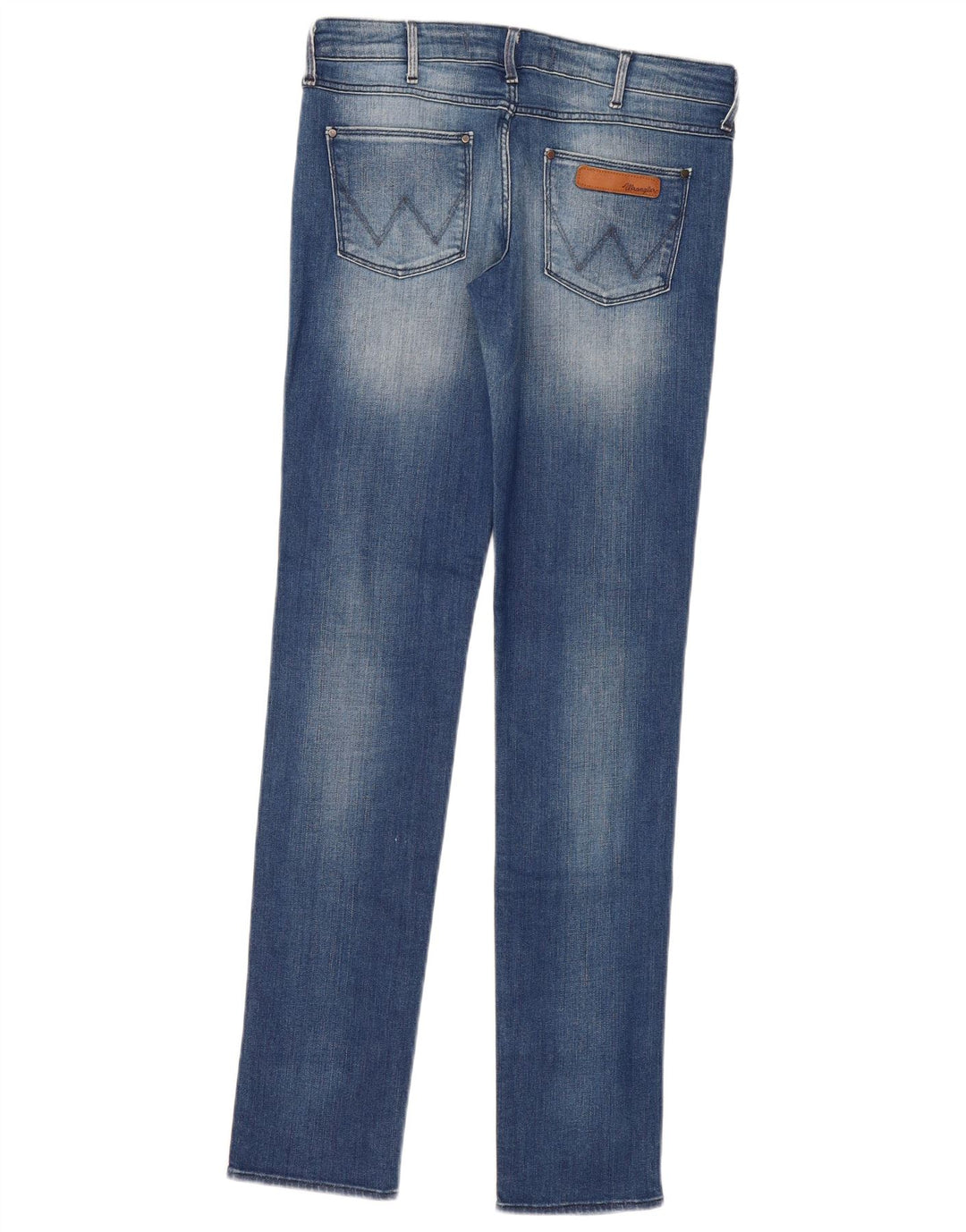 Damskie jeansy Wrangler Molly Slim W28 L34 Niebieskie bawełniane