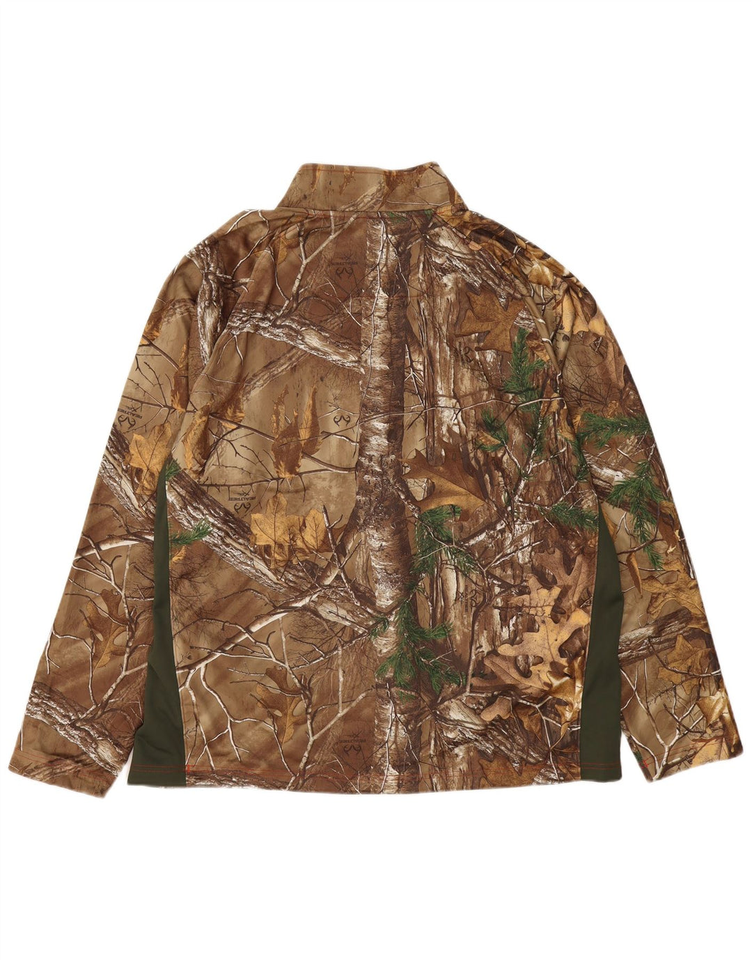 Męski dres UNDER ARMOUR Cold Gear, 2XL, brązowy, z blokami kolorów