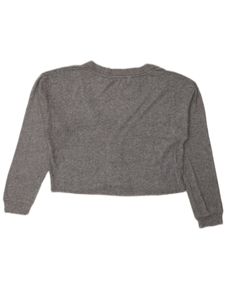 Sweter damski Zara Crop Oversize Cardigan UK 10 Small Grey