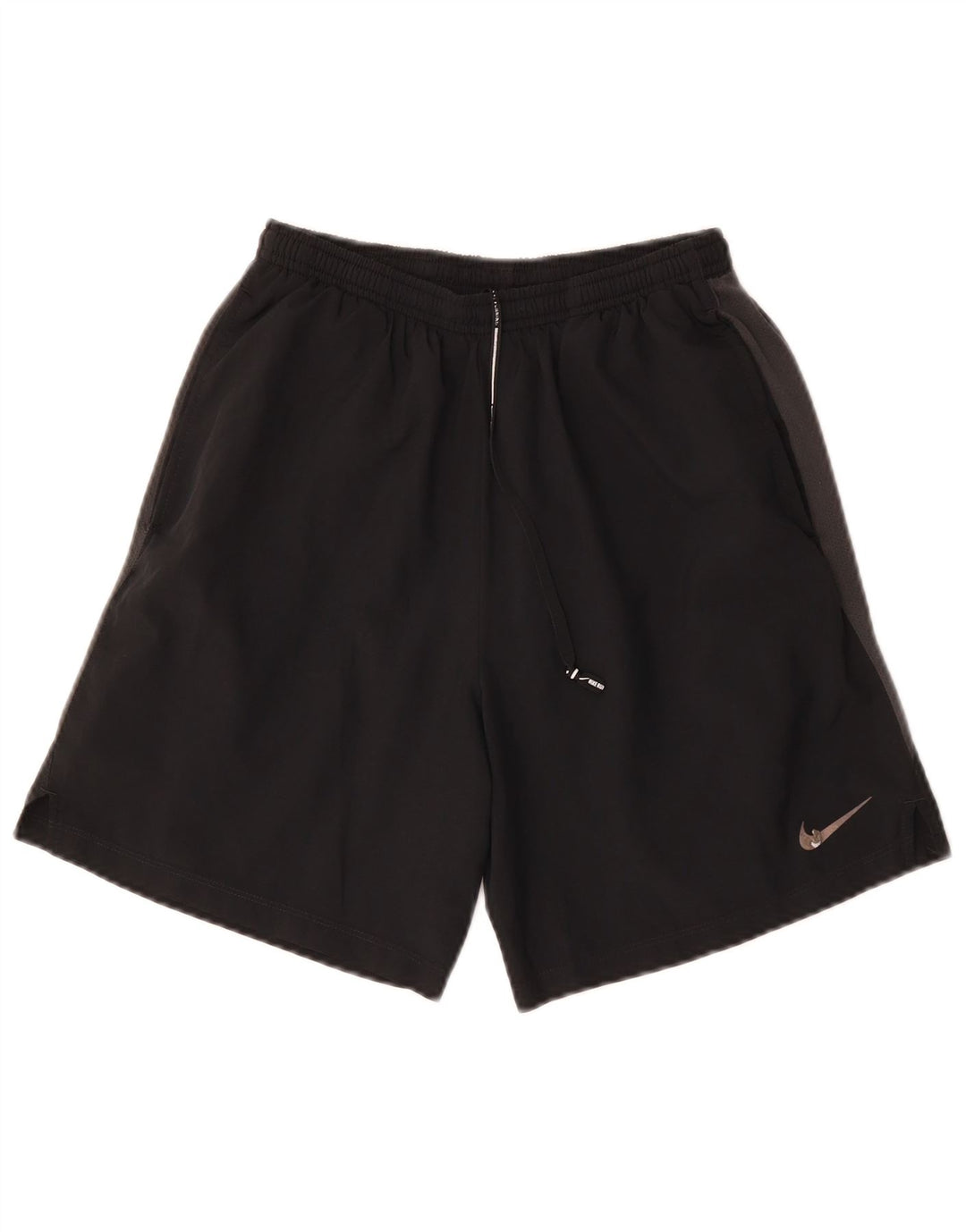 Męskie spodenki sportowe Nike Dri Fit, mały czarny, poliestrowy blok kolorów