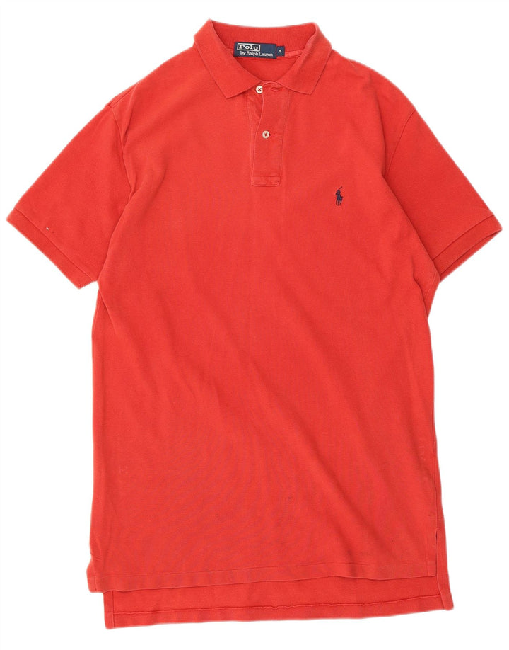 POLO RALPH LAUREN Męska koszulka polo w kolorze średnio czerwonym, bawełniana