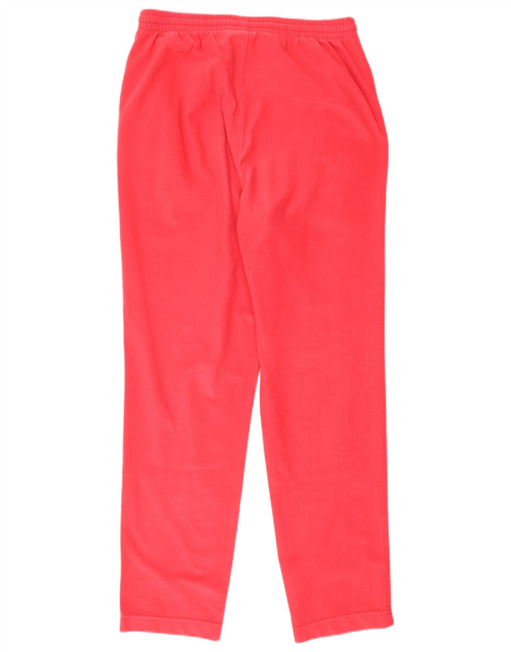 Damskie spodnie dresowe Diadora UK 10, małe, czerwone, poliestrowe