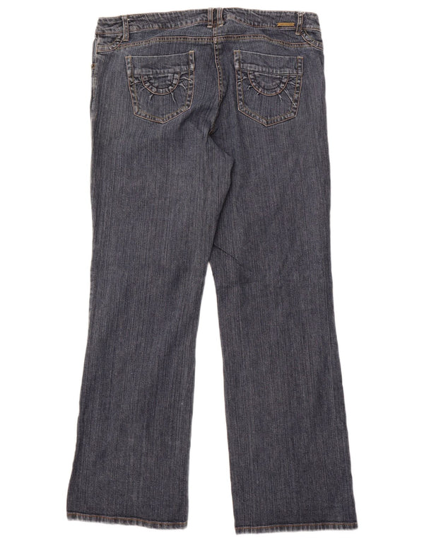 Damskie proste dżinsy z autografem UK 18 XL W38 L33 Niebieskie