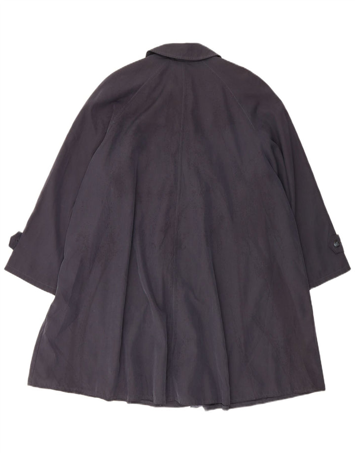 Marks & Spencer Damski trencz oversize UK 10, mały, granatowy, modal