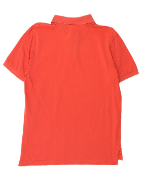 Męska koszulka polo o dopasowanym kroju BROOKS BROTHERS, bawełniana, w kolorze średnio czerwonym