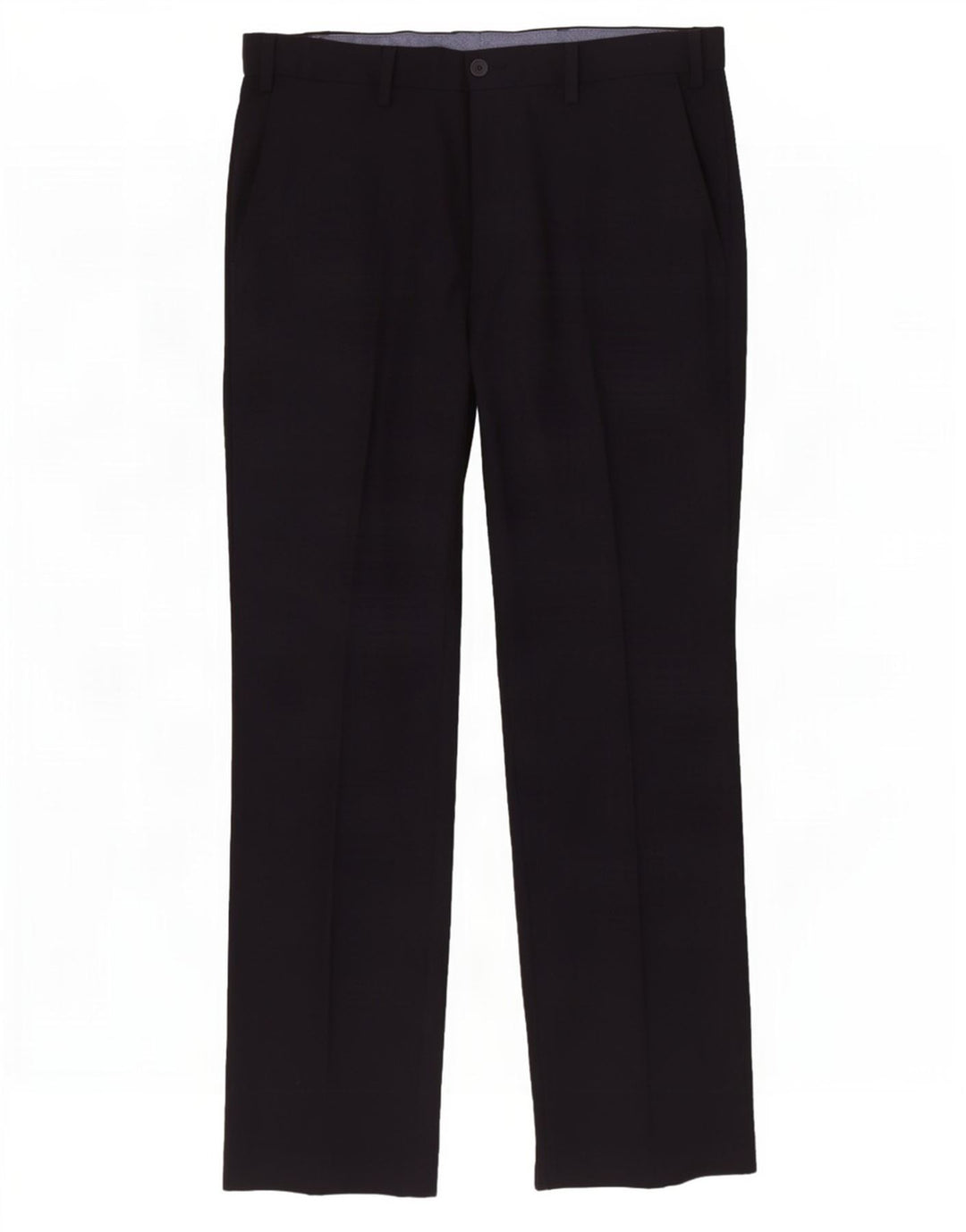 Męskie spodnie typu chino Regular Marks & Spencer W34 L31 Granatowy poliester