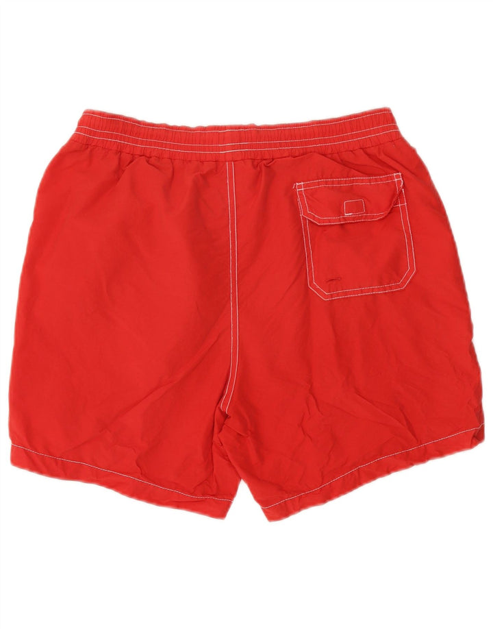 Męskie spodenki kąpielowe Fred Perry XL, czerwone, bawełniane