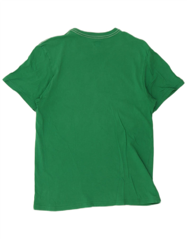 Męska koszulka graficzna Adidas Top Medium Green
