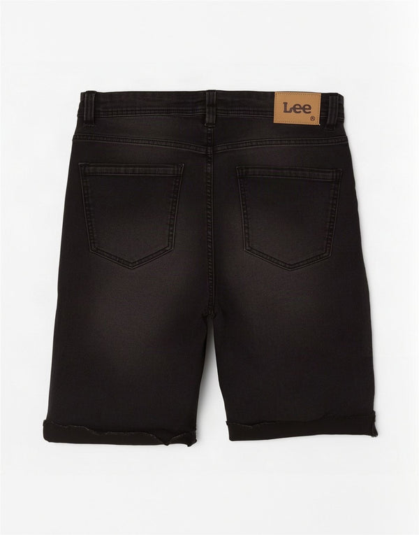 Lee Mens Denim Shorts W32 Medium Black Cotton