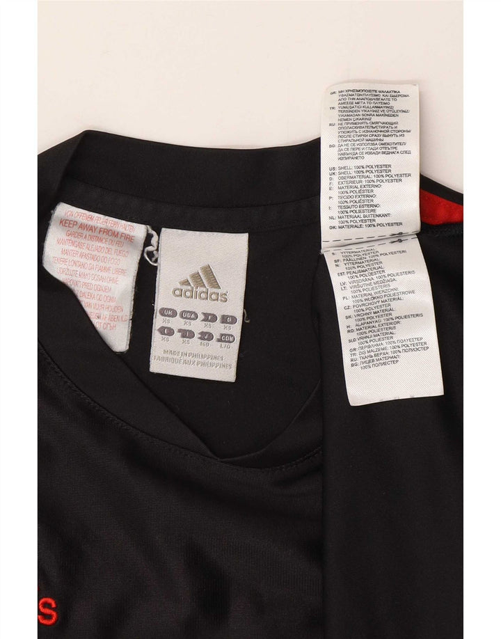 Adidas Męska koszulka Top XS Czarny poliester
