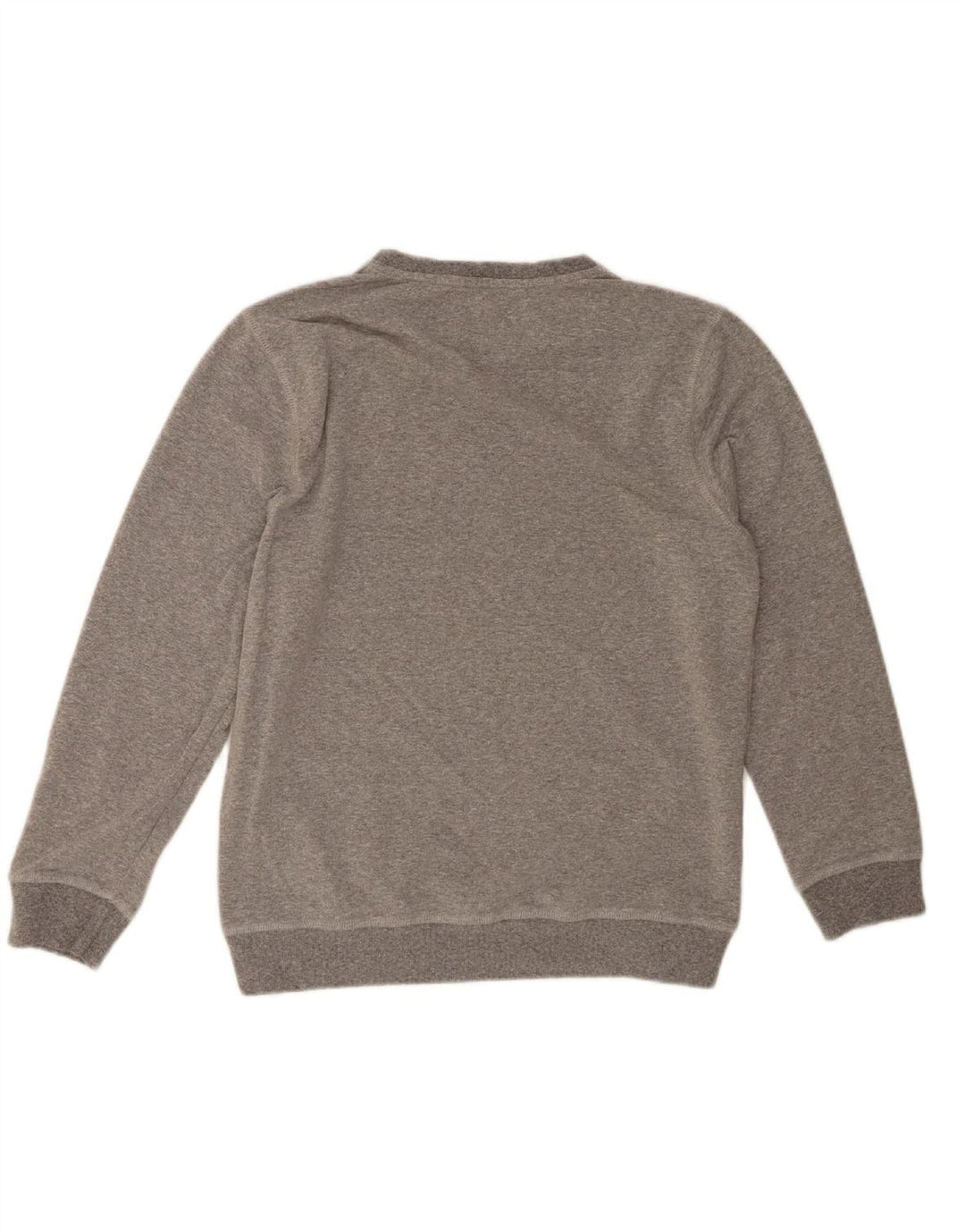 JEFF BANKS Mens Sweatshirt Jumper Small Grey Flecked Cotton