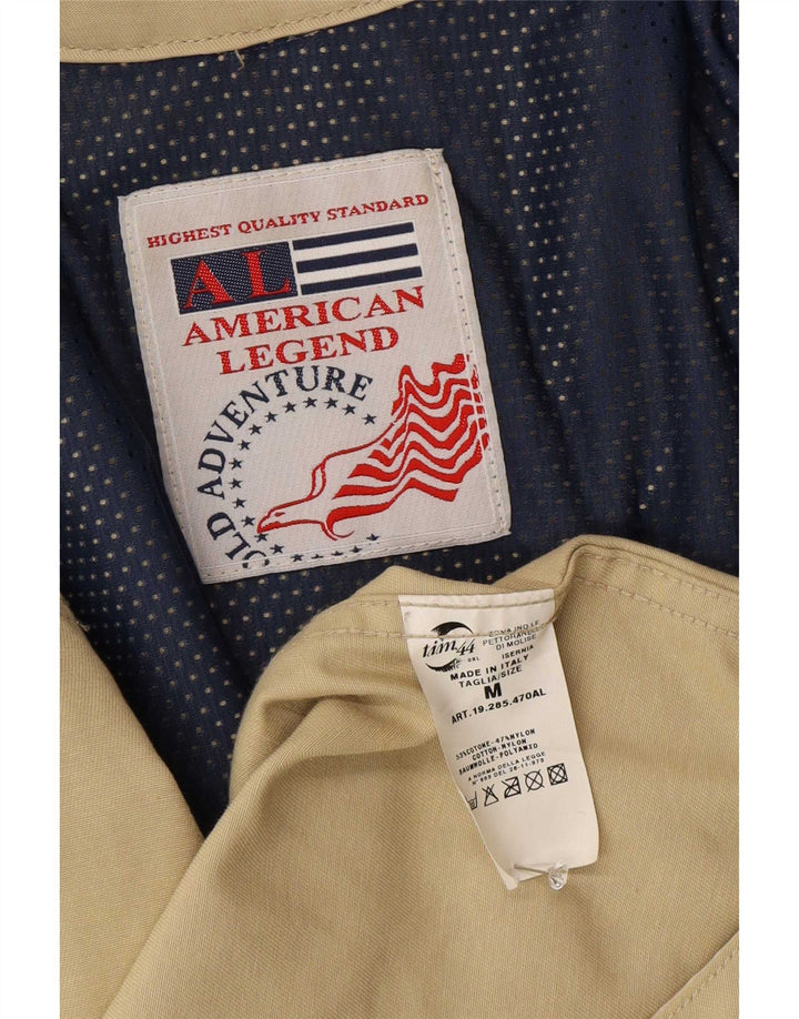 Kurtka męska American Legend UK 38, średnia, beżowa, bawełniana