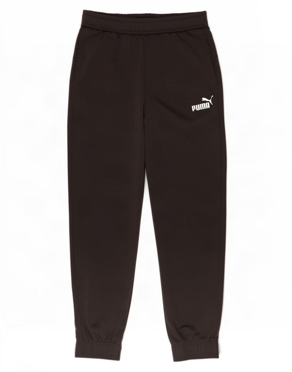 Męskie spodnie dresowe Puma Joggers, średni czarny poliester