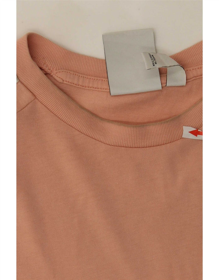 Adidas Męska koszulka Top Medium Pink Colorblock Cotton