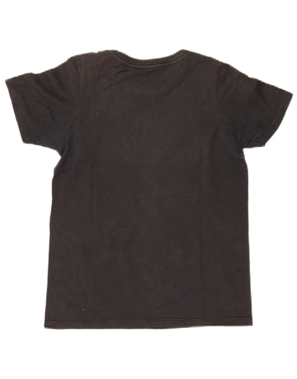 Chłopięcy T-shirt Nike o sportowym kroju z grafiką, 8-9 lat, mały, czarny