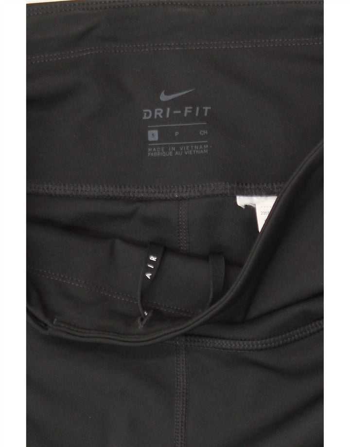 Damskie legginsy Nike Dri Fit Graphic UK 8, małe czarne