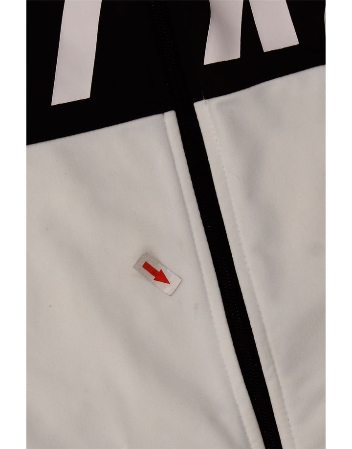 Męska bluza dresowa NIKE z grafiką, poliester w kolorze średniej bieli
