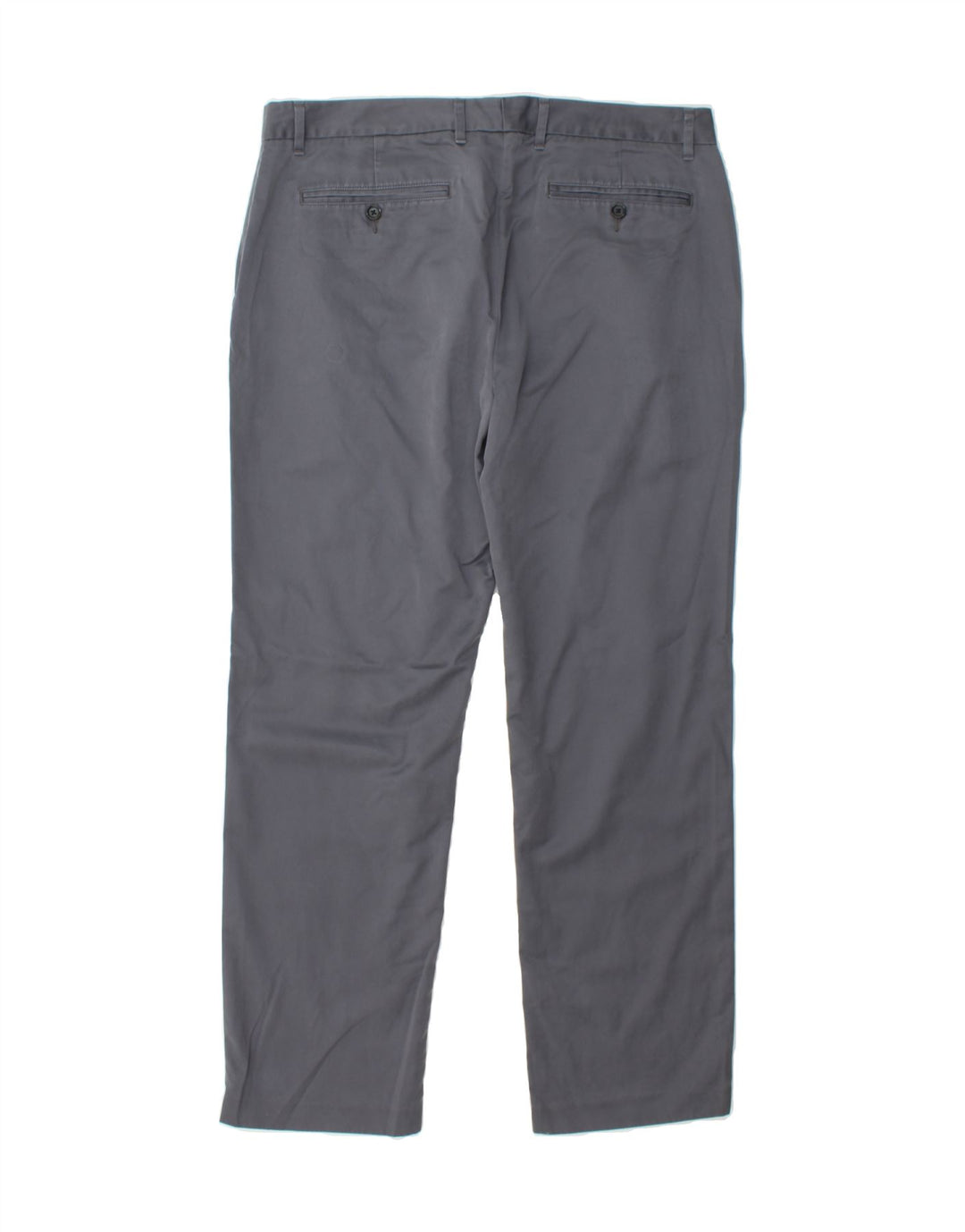 BONOBOS Mens Straight Chino Trousers W36 L30 Grey Cotton Vintage BONOBOS and Second-Hand BONOBOS from Messina Hembry 