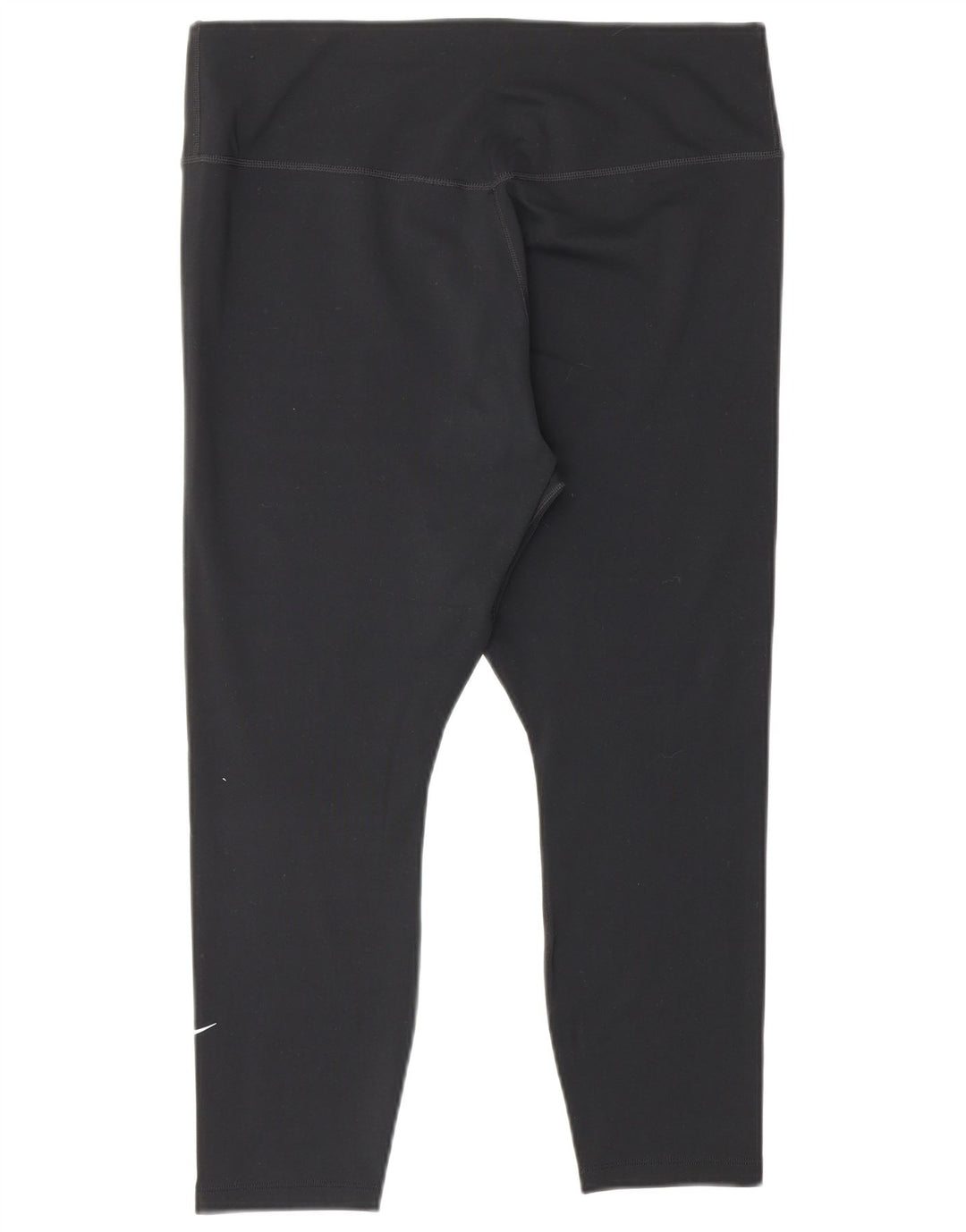 Damskie legginsy NIKE Dri Fit Capri UK 14, duże, czarne, poliestrowe