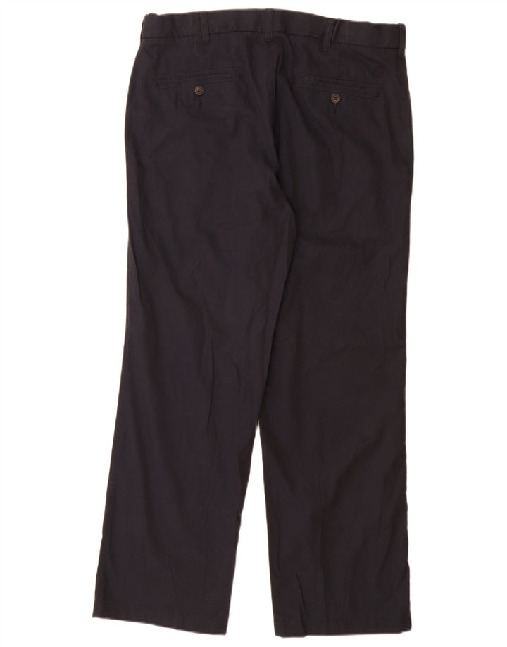 Spodnie męskie MARKS & SPENCER Blue Harbor Chino W34 L29 Granatowe