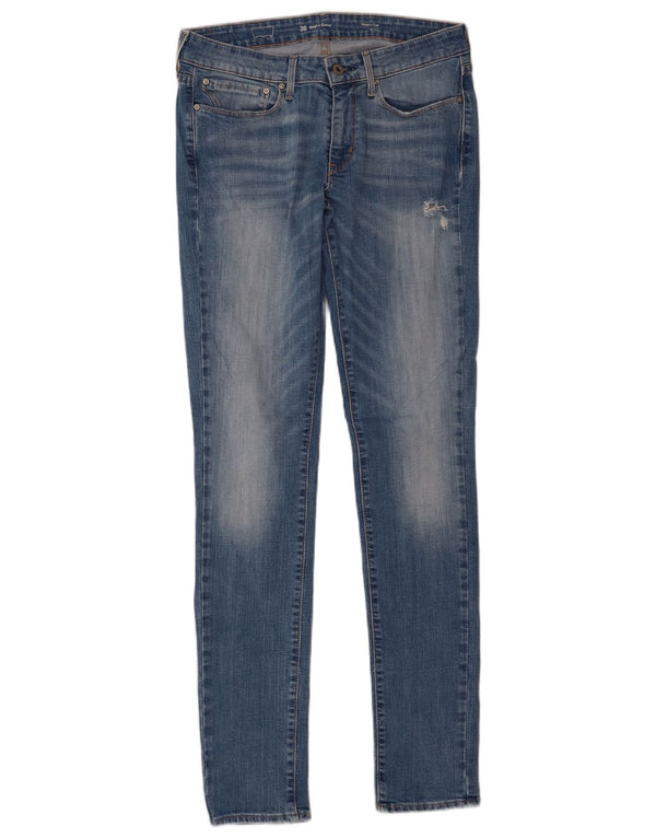 Damskie jeansy Levi's Slight Curve Modern Rise Skinny Jeans W30 L34 Niebieska bawełna
