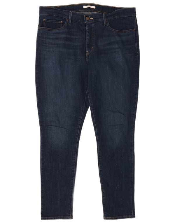 Damskie jeansy LEVI'S 311 Shaping W36 L29 Granatowe