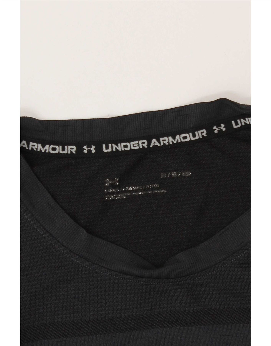 Męska koszulka t-shirtowa Under Armour, średnia, czarna, nakrapiana