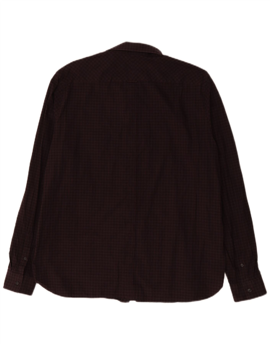 Koszula męska Fred Perry XL, bawełniana, bordowa krata