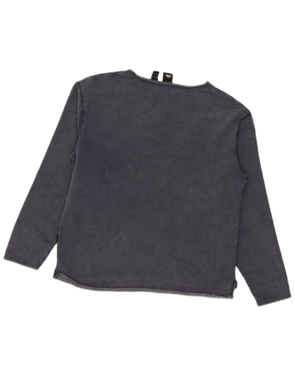 Sweter damski Quiksilver UK 14, średni granatowy, bawełniany