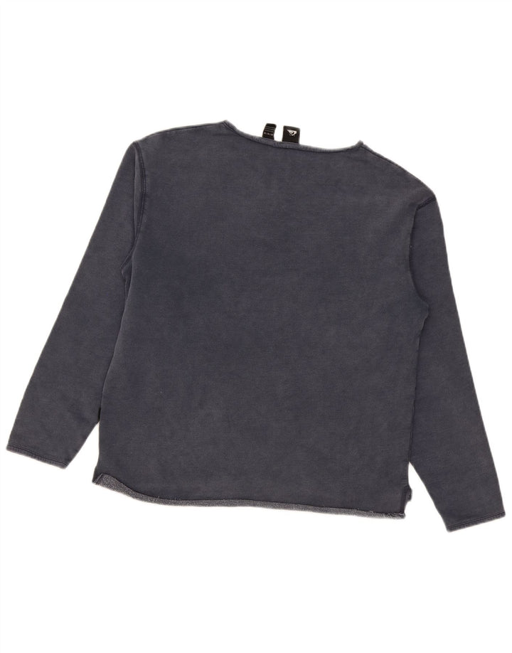 Sweter damski Quiksilver UK 14, średni granatowy, bawełniany