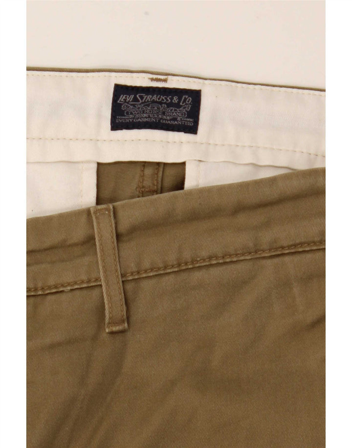 Męskie spodnie typu slim chino Levi's W32 L32 Khaki