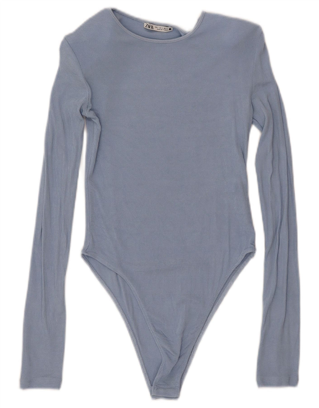 Body damskie ZARA UK 8 Small Blue wiskoza