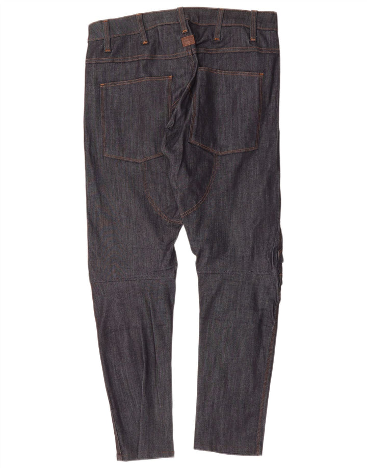 Męskie jeansy slim G-STAR W32 L32 Granatowa bawełna