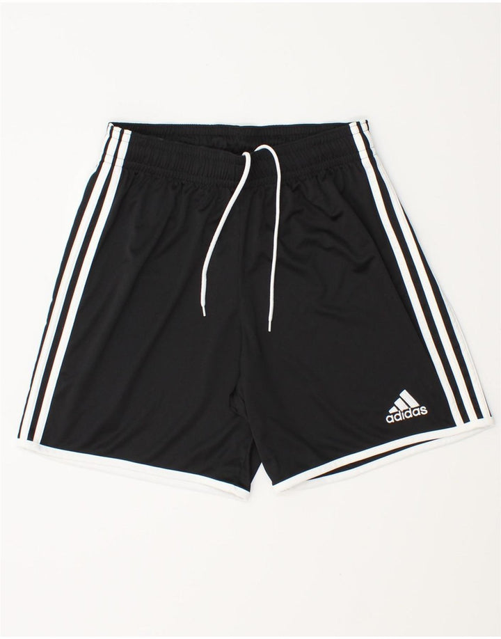Męskie spodenki sportowe Adidas Climalite, średni czarny poliester