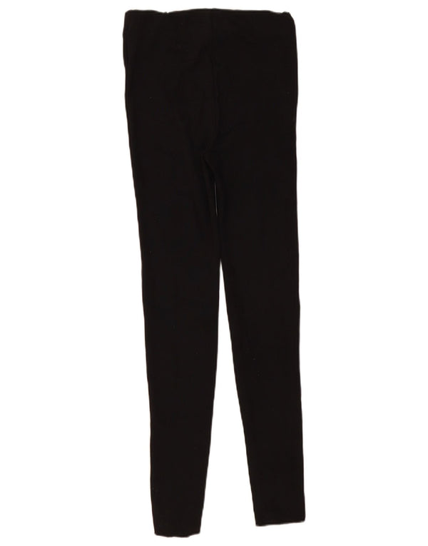 Legginsy damskie Zara UK 12, średni czarny poliester