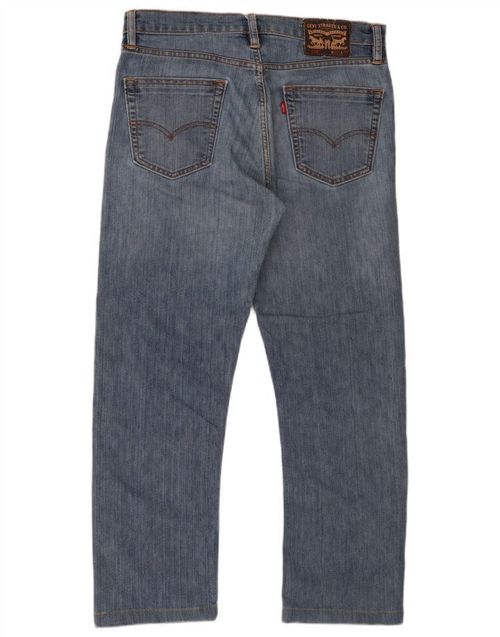 Męskie jeansy Levi's 504 Straight W33 L27 Niebieskie bawełniane