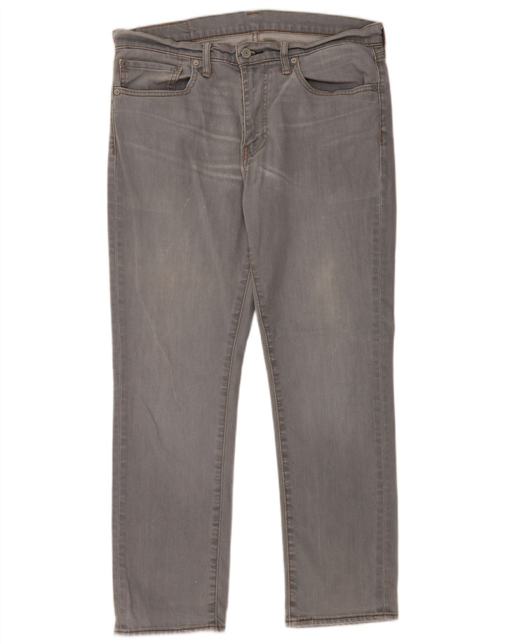 Męskie jeansy Levi's 511 Slim W34 L30 Szara bawełna