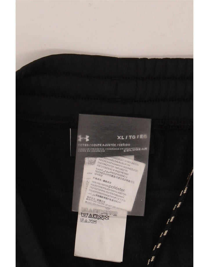 Męskie spodnie dresowe Under Armour Cold Gear Joggers XL, czarne, poliestrowe