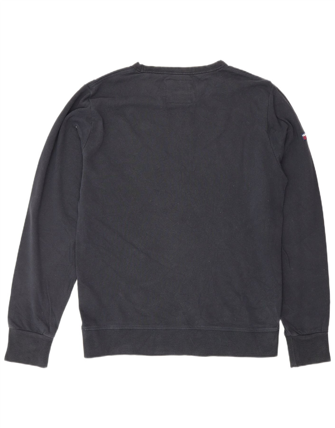 Męski sweter z grafiką Superdry XL, granatowy, bawełniany