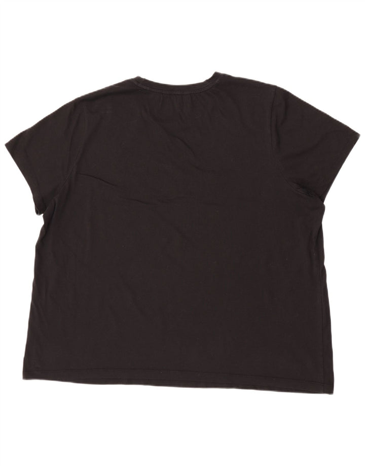 Męska koszulka z grafiką Tommy Hilfiger Top XL w kolorze czarnym
